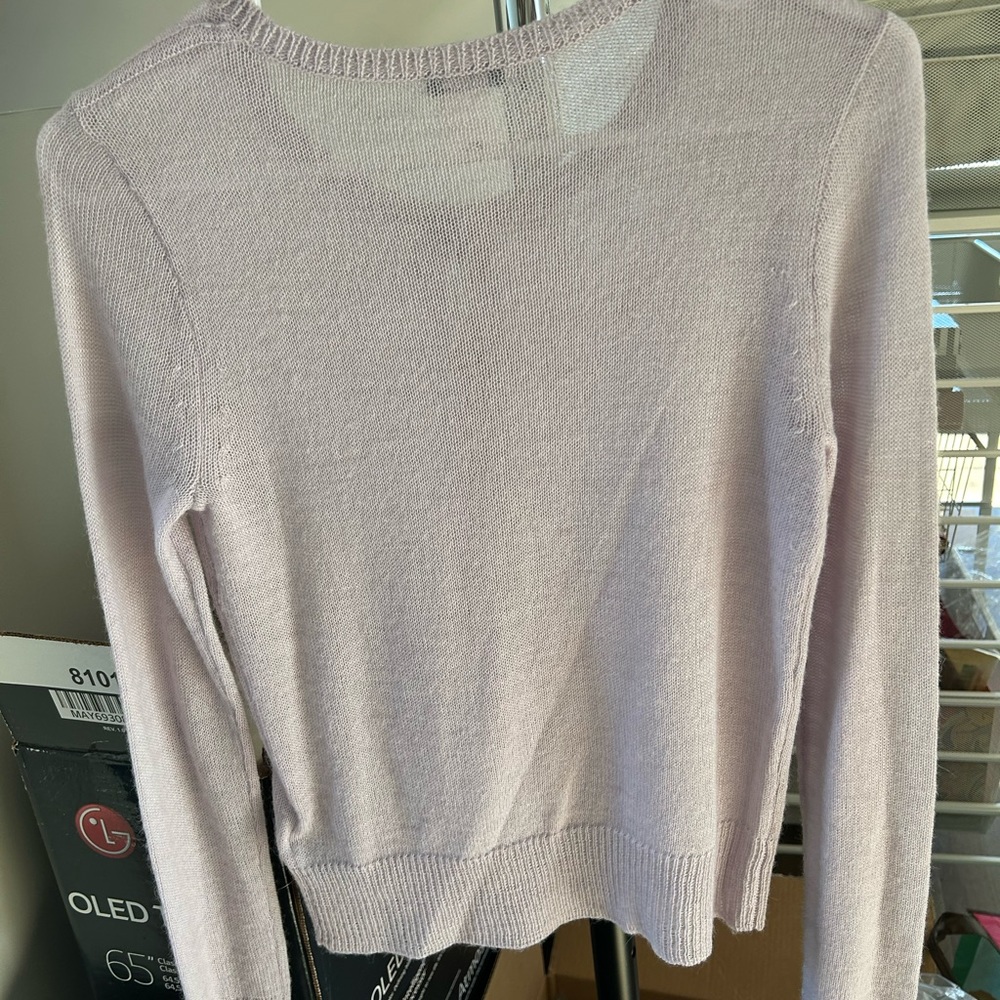 J. Crew beautiful pink cardigan sweater in a size small.